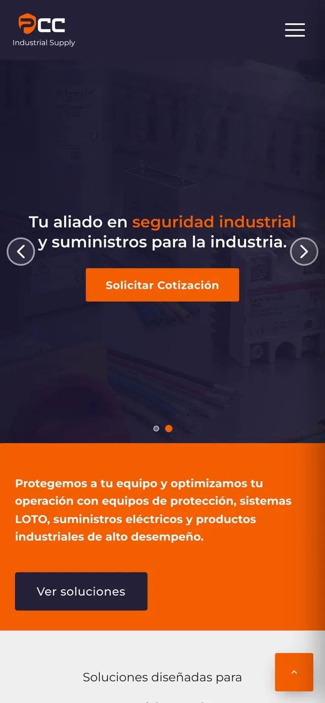 Sitio de PCC Industrial Supply
